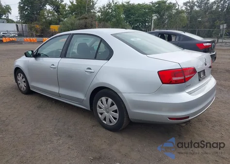 2015 Volkswagen Jetta 2.0L S из США, поврежденный, VIN 3VW2K7AJ2FM297990